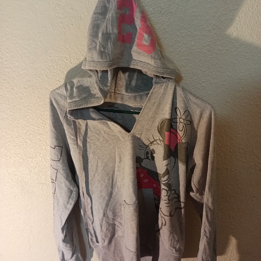 Minne crop top hoodie